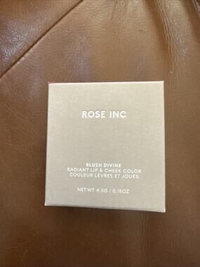 Rose Inc Blush Divine Radiant LIP & CHEEK Color AZALEA Berry .15oz